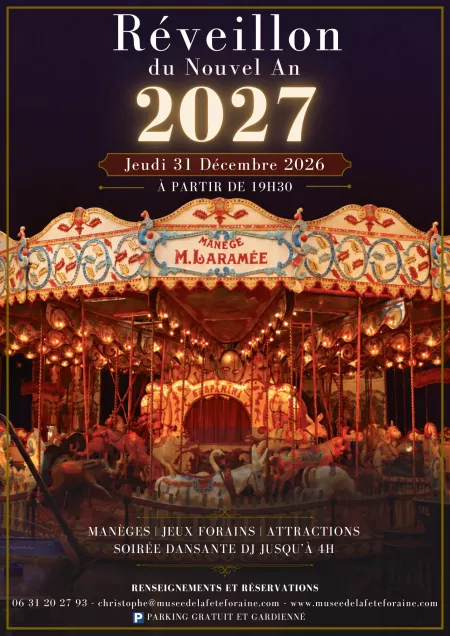 Réveillon du Nouvel An 2027 - Formules Argent et Or