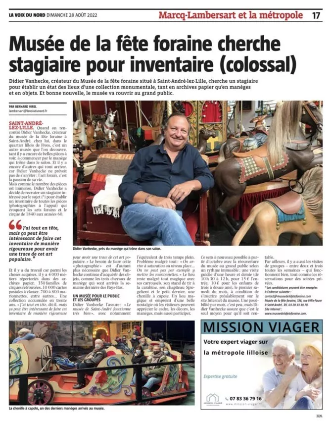 La Voix du Nord (aout 2022)